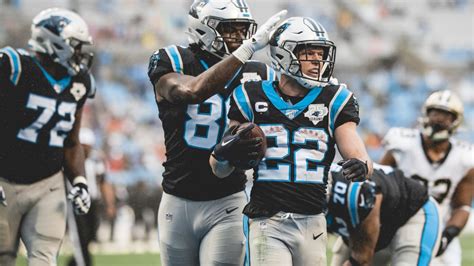 HIGHLIGHT: Christian McCaffrey muscles in for rushing TD