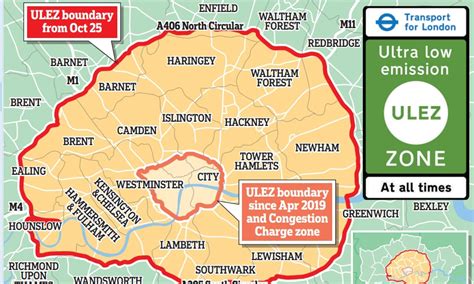 New London Ulez Zone Map