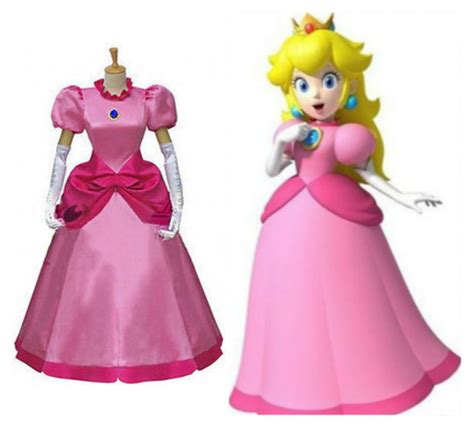 Princess Peach Cosplay Dress | Costume Party World