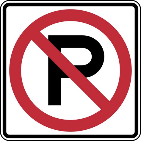 No Parking, Color | ClipArt ETC