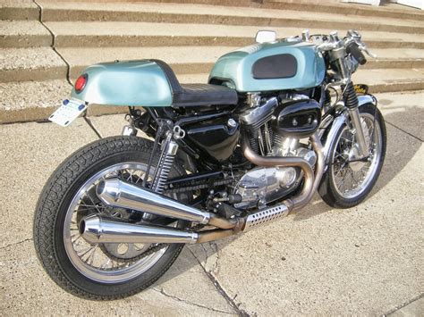 Harley Davidson Sportster Cafe Racer - way2speed