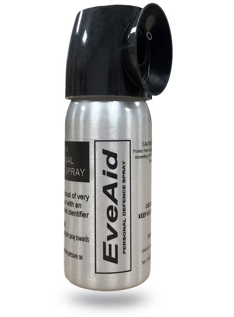 VestGuard EveAid Personal Defence Spray for Protection from attacks and rape deterrent Triple ...