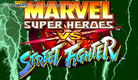 Marvel Super Heroes Vs. Street Fighter - Arcade - Games Database