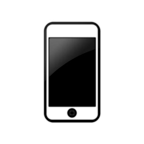 Mobile Phone Clipart Black And White - ClipArt Best