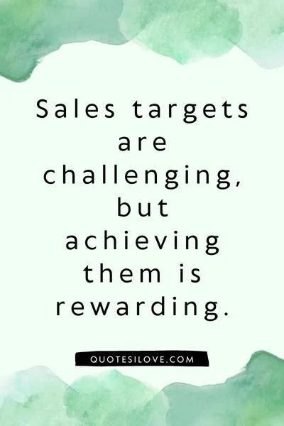 Sales Target Achievement Quotes - Quotes I Love