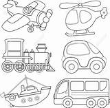 Transportation Kb Sketch Coloring Page sketch template
