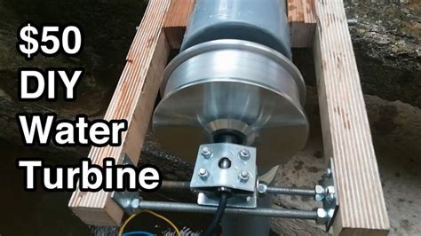 The $50 Water Turbine - DIY, Portable, Powerful, and Open Source - YouTube | Water turbine ...