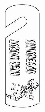 Coloring Page  Door hanger coloring Pages 11 sketch template