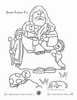 Jesus Loves Me Coloring Page At GetColoringscom  Free Printable sketch template