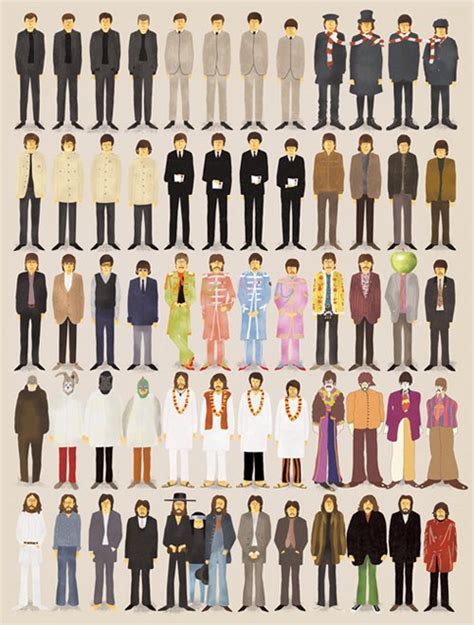 Beatles clothes/costumes through the years : r/beatles