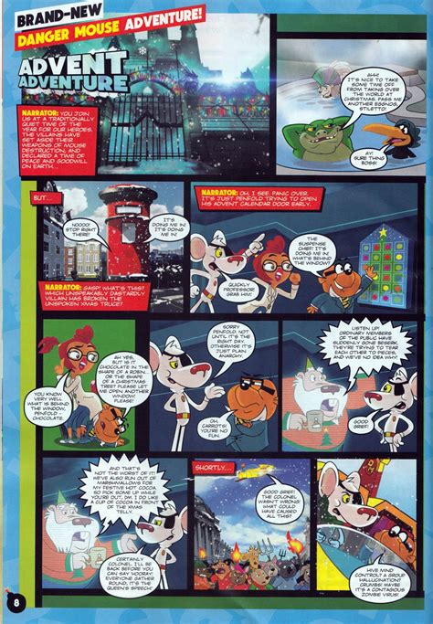 BLIMEY! The Blog of British Comics: Christmas comics: DANGER MOUSE (2016)