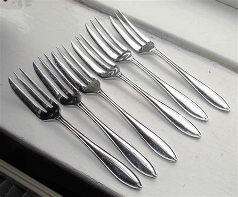 set of 6 Vintage cake forks - | eBay | Vintage cake fork, Vintage cake, Cake fork