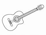 Guitar Coloring Printable  Pages sketch template