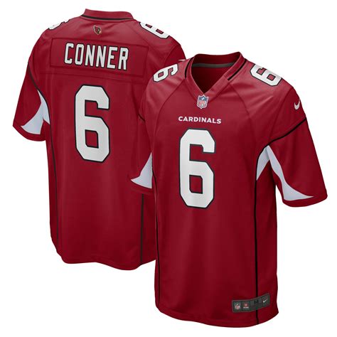 Men's Arizona Cardinals James Conner Nike Cardinal Game Jersey