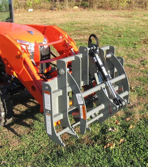 Worksaver Inc. Mini Grapple for Sub-Compact Tractor