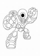 Skylanders Imaginators Coloring Pages At GetColoringscom  Free sketch template