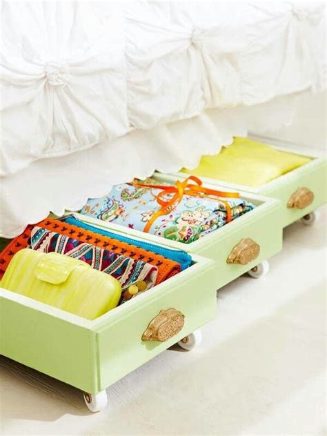 Creative Under Bed Storage Ideas for Bedroom