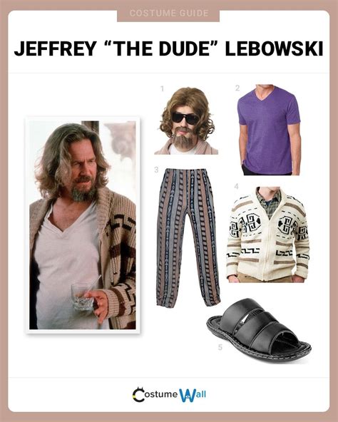 Dress Like Jeffrey “The Dude” Lebowski Costume | Halloween and Cosplay ...