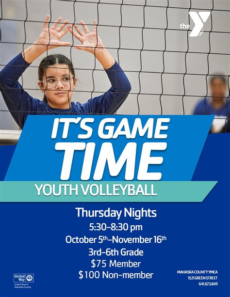 Adult Volleyball – Mahaska County YMCA