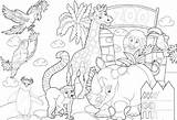 Zoo Coloring Pages – Printable FREE sketch template