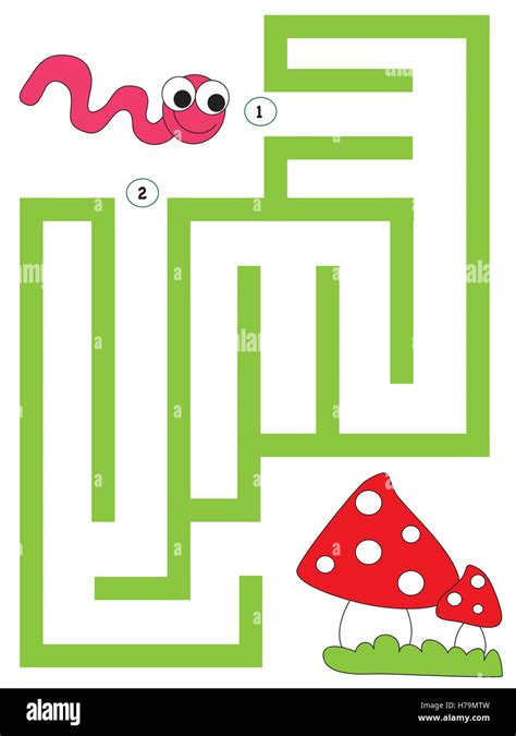 Labyrinth kids maze hi-res stock photography and images - Alamy