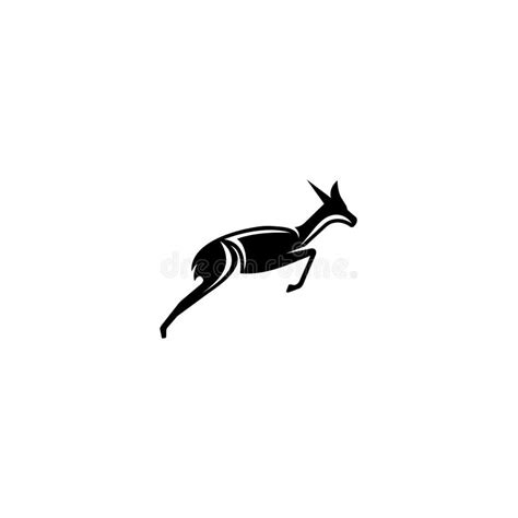 Springbok Logo Vector Graphic Design Stock Vector - Illustration of ...