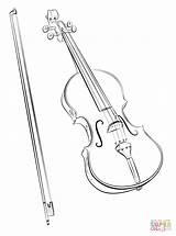 Violin And Bow coloring page  Free Printable Coloring Pages sketch template