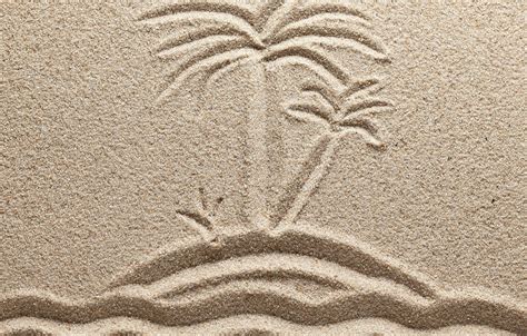 Wallpaper sand, figure, texture, sand, drawing images for desktop ...