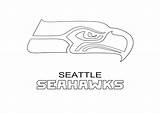 Seattle Seahawks Logo Free Printing And Easy coloring For Children Of  sketch template