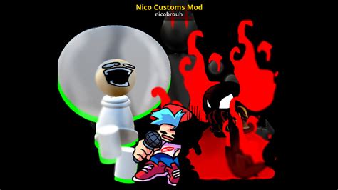 Nico Customs Mod [Friday Night Funkin'] [Mods]