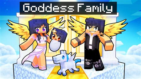 Having a GODDESS FAMILY in Minecraft! - YouTube