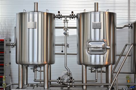 2 vessel brewhouse 500L beer brewing equipment