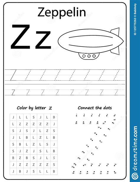 Letter Zz Worksheets – AlphabetWorksheetsFree.com