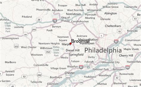 Broomall Weather Forecast