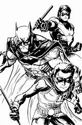 Batman And robin coloring pages To Download Print For Free sketch template