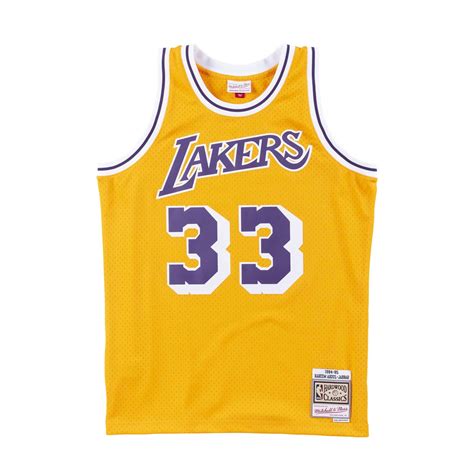 Swingman Jersey LOS ANGELES LAKERS - KAREEM ABDUL-JABBAR '84