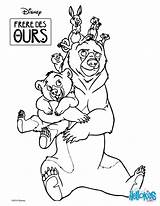 Brother Bear Coloring Pages Book Disney Print Info Color Coloriage Kids  sketch template