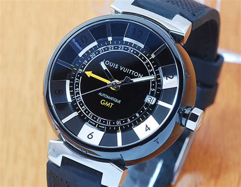 Louis Vuitton LV Tambour GMT Automatic Men's Watch! - Catawiki