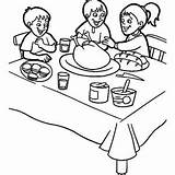 Pilgrim Boy Giving Thanksgiving Day Wishbone To Little Indian Girl  sketch template