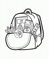 Coloring Pages School Supplies sketch template