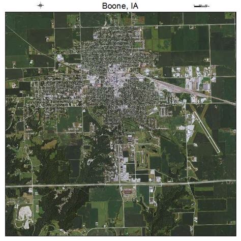 Aerial Photography Map of Boone, IA Iowa