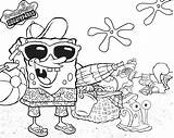 Spongebob Free Printable Coloring Pages sketch template