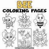 Printable Bee Coloring Pages – 30 Cute Sheets  Easy Peasy And Fun sketch template