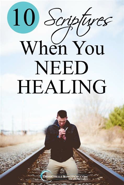 10 Scriptures When You Need Healing | Dr. Michelle Bengtson | Healing bible verses, Healing ...