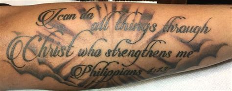 TOP 150 Philippians 4:13 Tattoo Ideas | Lord's Guidance | 13 tattoos ...