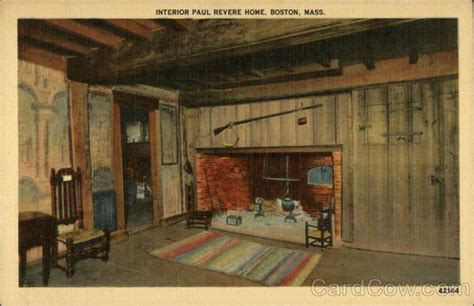 Interior Paul Revere Home Boston, MA