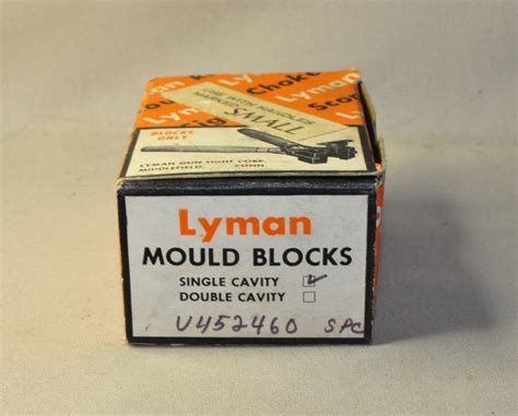 Lyman Bullet Mold 452460U 1 Cavity 45 Cal, 45 ACP 200 Grain Rare “U” Undersize | eBay