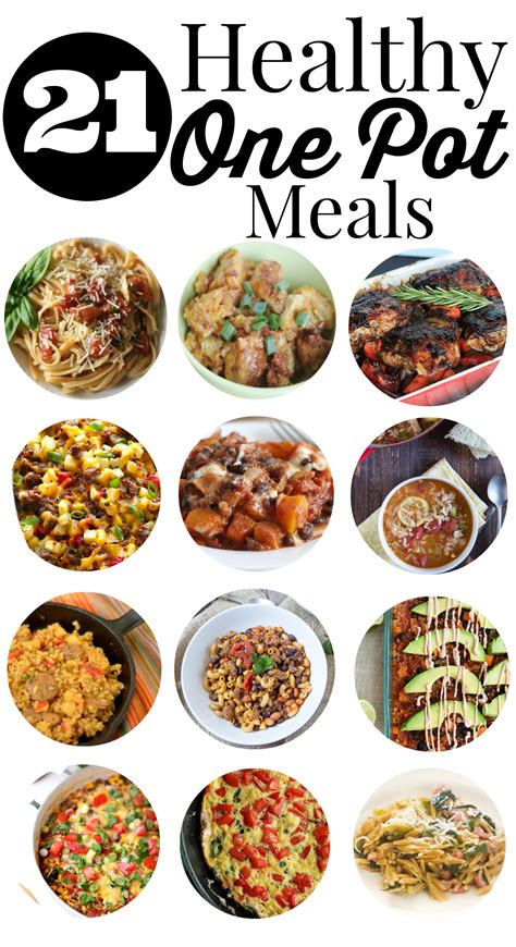 Healthy One Pot Meals | A Zesty Bite