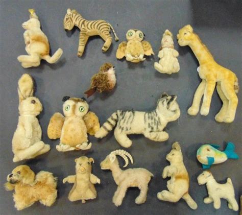 Group of Vintage & Antique Steiff Stuff Animals : Lot 165 | Steiff ...