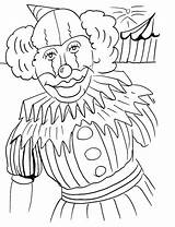 Free Printable Clown Coloring Pages For Kids sketch template